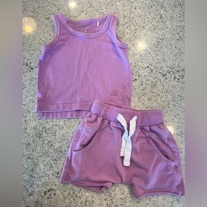 Little Bipsy outfit matching set baby 6-12 months